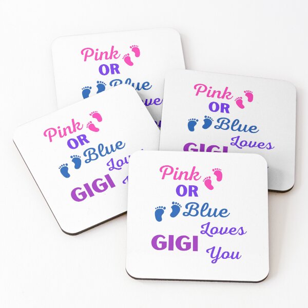 Artikelvorschau, Pink oder Blau Gigi liebt dich entworfen und verkauft von BhavyaBathla.