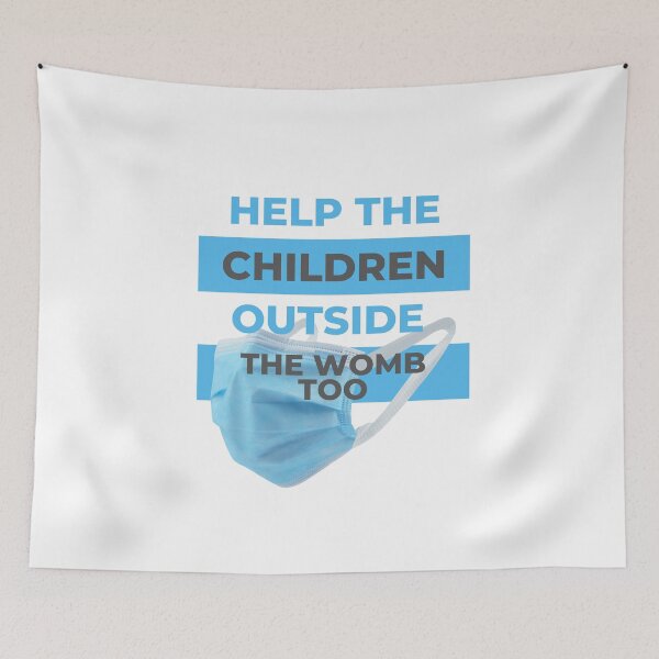 Item preview, Mask up - help the children designed and sold by speakupandshine.