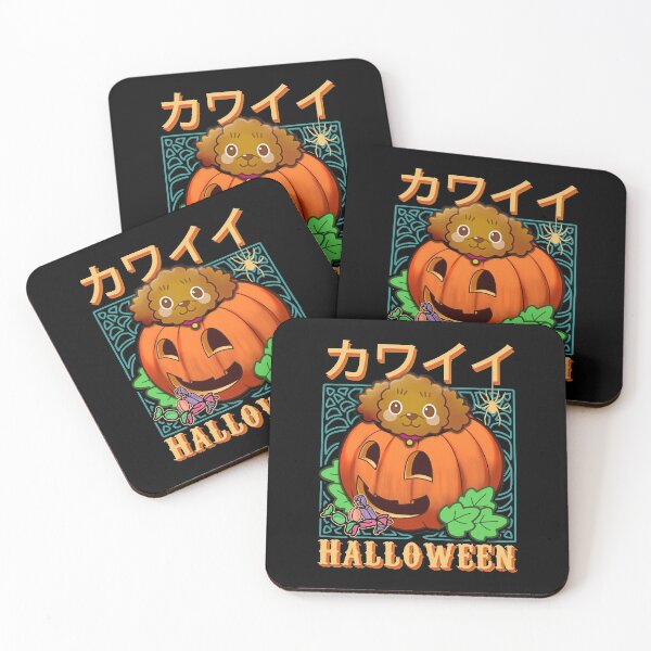 Item preview, Cute Poodle Halloween Pumpkin Halloween designed and sold by BairdLloyden.