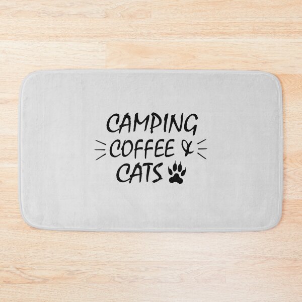 Item preview, Camping, Coffee & Cats designed and sold by notasimp.