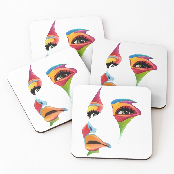 Item preview, Girl color face art  designed and sold by SLExpress.