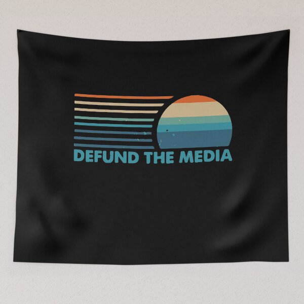 Item preview, Defund Politicians, Defund the Media, Political Protest designed and sold by KaraSisson.
