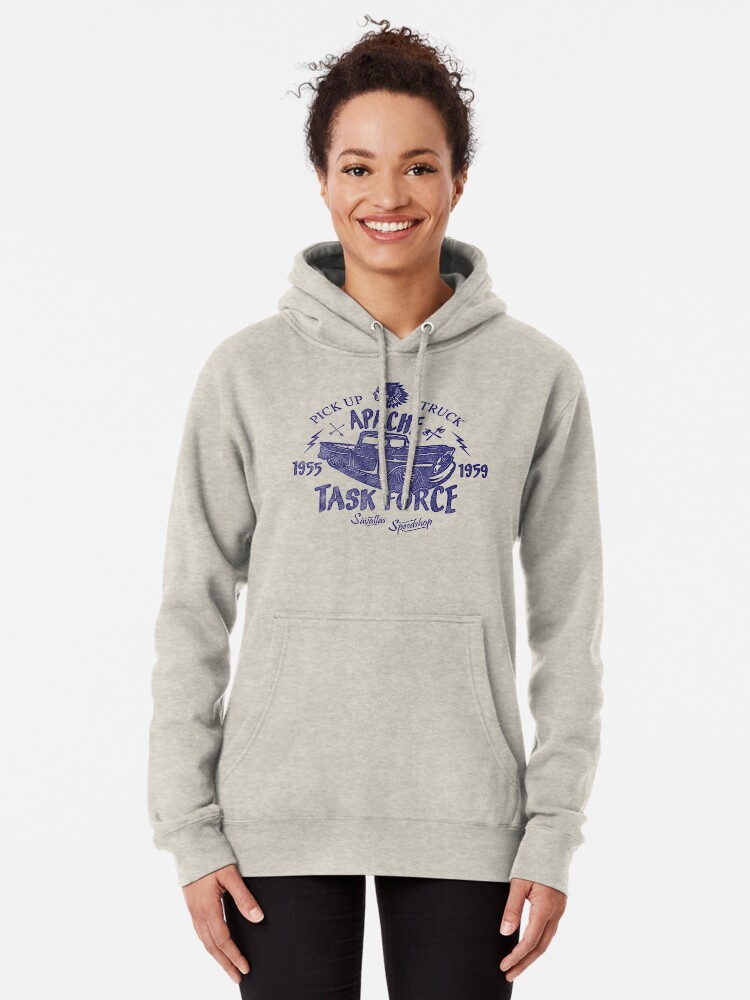 Alternative Ansicht von Chevrolet Apache Truck Task Force Series Hoodie