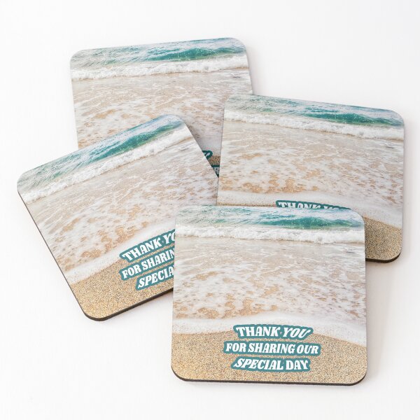 Item preview, Thank You For Sharing Our Special Day Beach Wedding Favors designed and sold by Beachy.