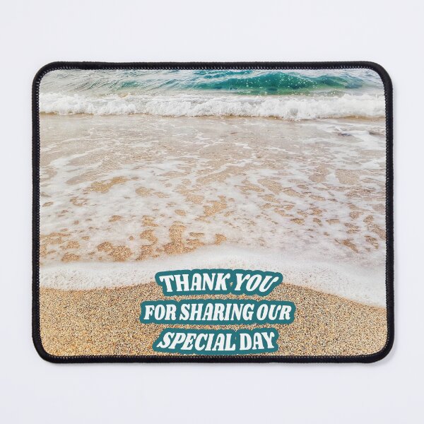 Item preview, Thank You For Sharing Our Special Day Beach Wedding Favors designed and sold by Beachy.