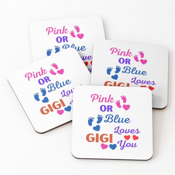 Artikelvorschau, Pink oder Blau Gigi liebt dich entworfen und verkauft von BhavyaBathla.