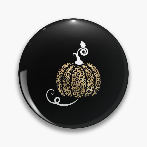 Item preview, Fancy Golden Leopard Pumpkin Halloween designed and sold by BairdLloyden.