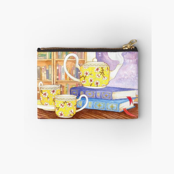 Item preview, Books and Tea designed and sold by redgoldsparks.