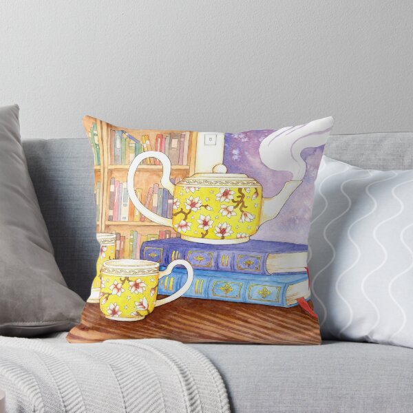 Item preview, Books and Tea designed and sold by redgoldsparks.