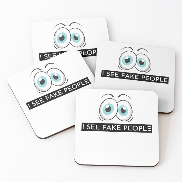 Item preview, I CAN SEE FAKE PEOPLE designed and sold by Jencydigital.