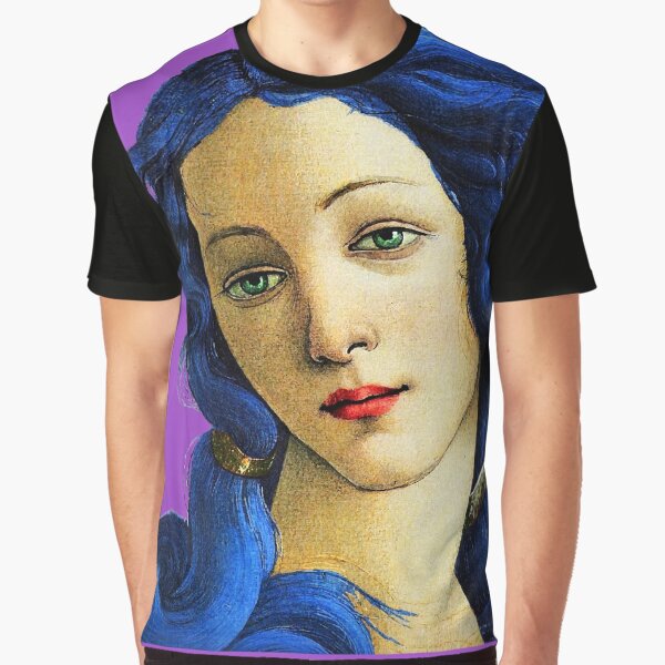 Vista previa del artículo con la obra «Nacimiento de Venus en Azul», diseñado y vendido por brett66.