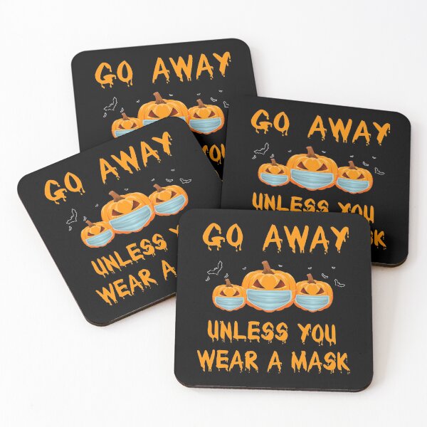 Item preview, Funny Covid Halloween Go Away Unless You Wear A Mask Halloween designed and sold by BairdLloyden.