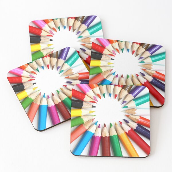 Item preview, Colorful Pencils abstract design Great design for any student artist designed and sold by Abstractdiva.