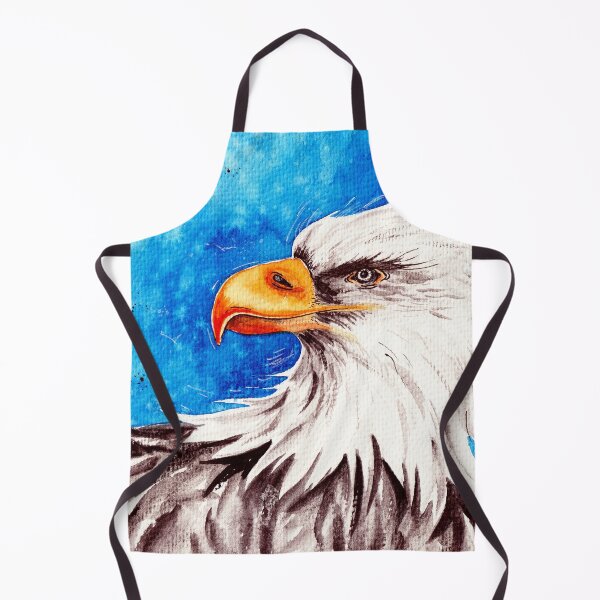 Item preview, Eagle Head Watercolor Illustration Painting at the paper designed and sold by Wittmann.