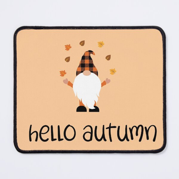 Item preview, Hello Autumn Gnome designed and sold by figtreeworks.