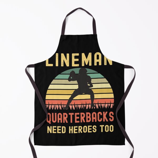 Item preview, Lineman Because Quarterbacks Need Heroes designed and sold by Fabvity.