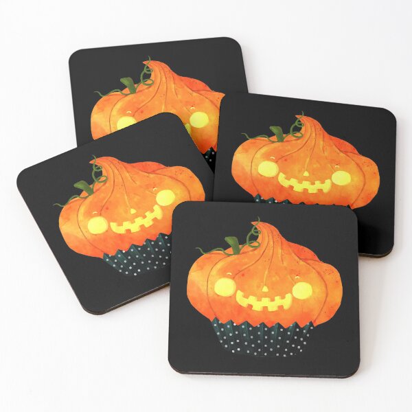 Item preview, Halloween Pumpkin Cupcake Halloween designed and sold by BairdLloyden.