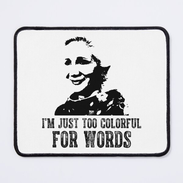 Item preview, Black & White Steel Design Magnolias - I'm Just Too Colorful For Words designed and sold by PatriciaGlenn8.