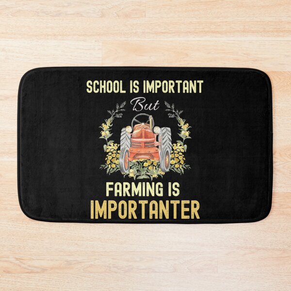 Item preview, School Is Important Farming Importanter designed and sold by Fabvity.