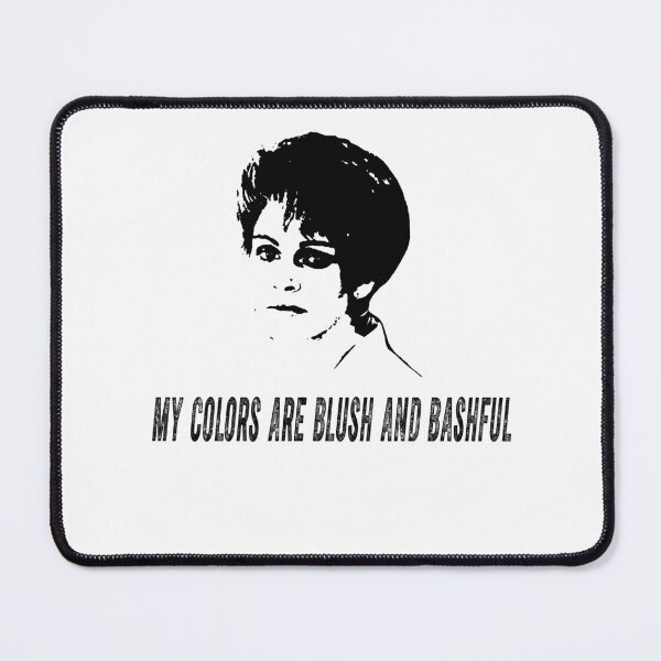 Item preview, Black & White Steel Design Magnolias - My Colors Are Blush And Bashful designed and sold by PatriciaGlenn8.