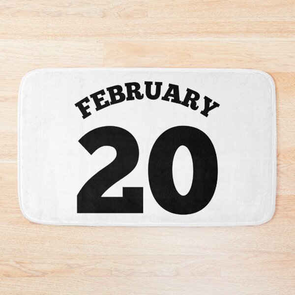 Item preview, 20th of February designed and sold by BlueThrow.