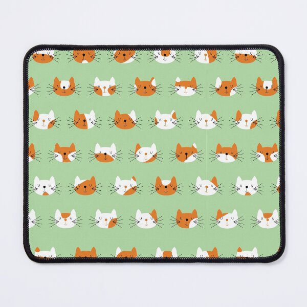 Item preview, Cat pattern brown and white cats dreaming designed and sold by Sen5conway.