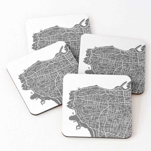 Item preview, Map of Beirut designed and sold by dkaranouh.