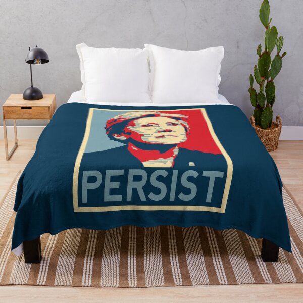 Item preview, Elizabeth Warren Persist| Elizabeth Warren Sticker| Warren For President designed and sold by YikesForever.