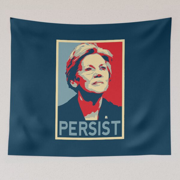 Item preview, Elizabeth Warren Persist| Elizabeth Warren Sticker| Warren For President designed and sold by YikesForever.