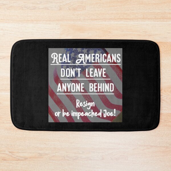 Item preview, Real Americans Leave No One Behind designed and sold by Twittlefish.