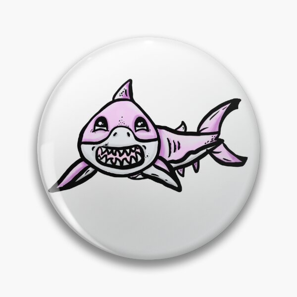Item preview, Pink Shark Graphic designed and sold by BioLushGraphics.