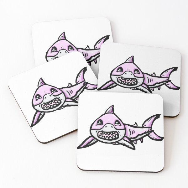 Item preview, Pink Shark Graphic designed and sold by BioLushGraphics.