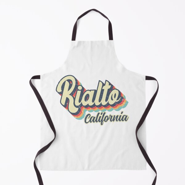 Item preview, Rialto city California Retro Vintage 70s rainbow designed and sold by Teelogic.