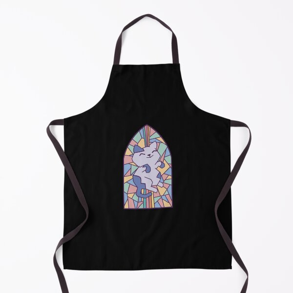 Item preview, Cat Church Window Catholic figure Stained Glass designed and sold by NeXore.