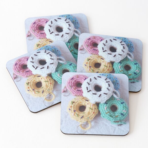 Item preview, colored donuts designed and sold by PictureLux.