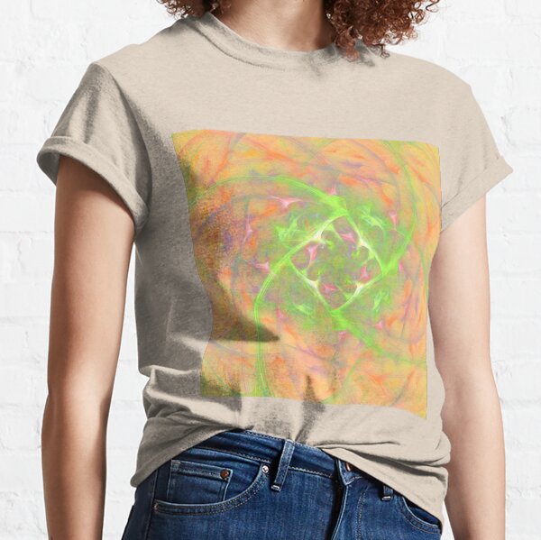 At the beginning of the rotation #fractal art 2 Classic T-Shirt