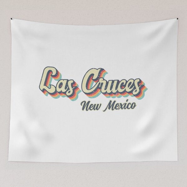 Item preview, Las Cruces city New Mexico Retro Vintage 70s rainbow designed and sold by Teelogic.