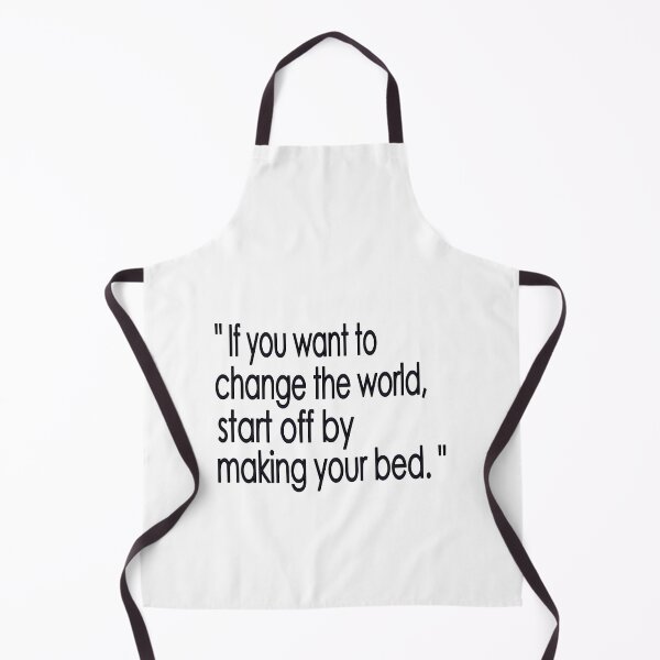 Item preview, if you want to change the world start off by making your bed designed and sold by Polla-Shirt.