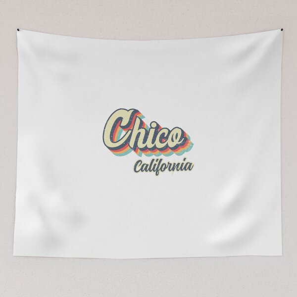 Item preview, Chico City California Retro Vintage 70s rainbow designed and sold by Teelogic.