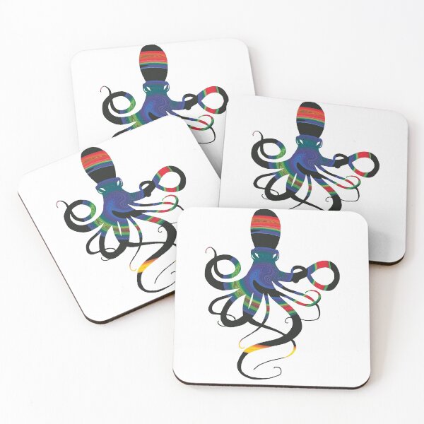 Item preview, Swirly Octopus, elusive and exquisite creature of the sea.  designed and sold by MuggyandMo.
