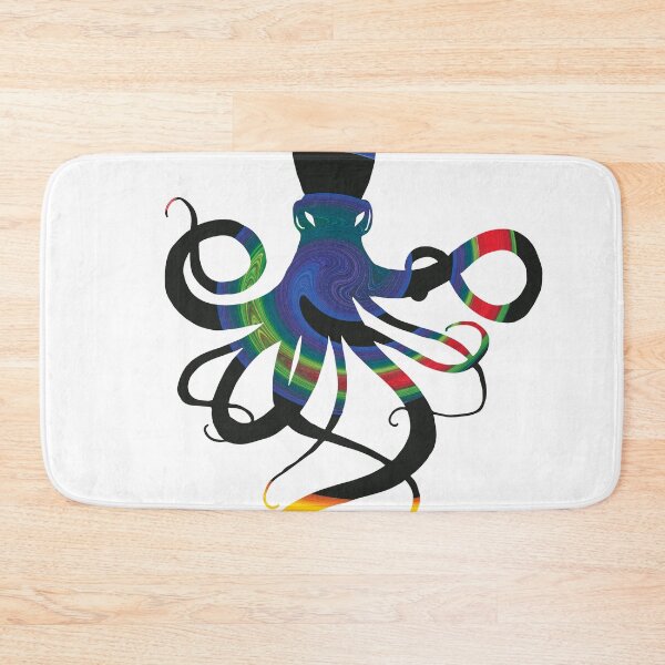 Item preview, Swirly Octopus, elusive and exquisite creature of the sea.  designed and sold by MuggyandMo.
