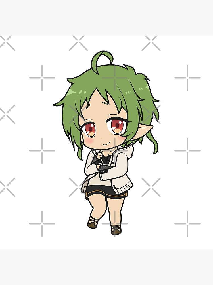 Mushoku Tensei Sylphiette Chibi Mounted Print for Sale by ChibiCheems