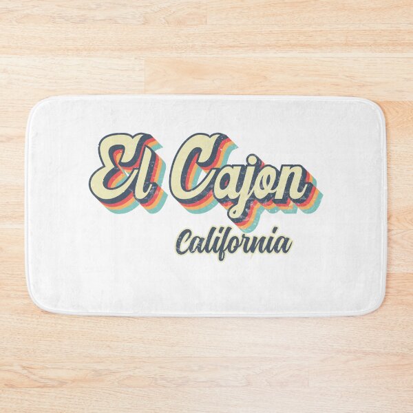 Item preview, El Cajon city California Retro Vintage 70s rainbow designed and sold by Teelogic.
