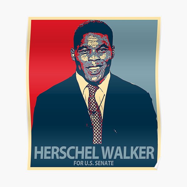 “Herschel Walker” Poster by FreddieVargas | Redbubble