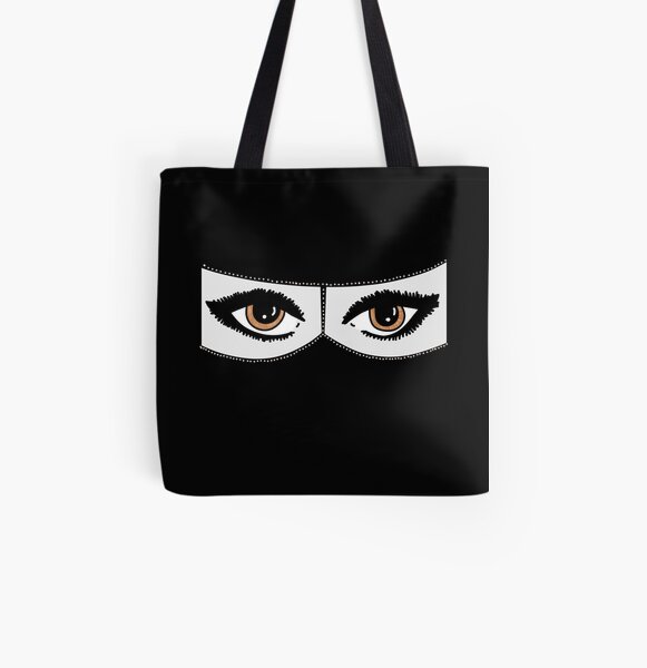 Niqabi All Over Print Tote Bag
