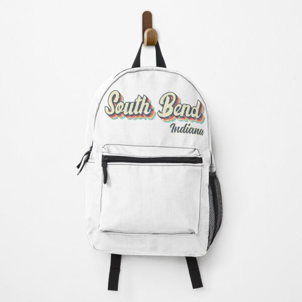 Item preview, South Bend City Indiana Retro Vintage 70s rainbow designed and sold by Teelogic.