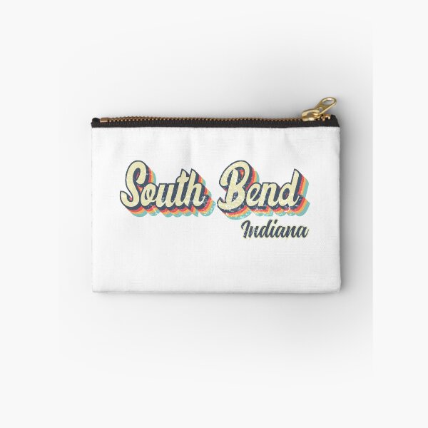 Item preview, South Bend City Indiana Retro Vintage 70s rainbow designed and sold by Teelogic.