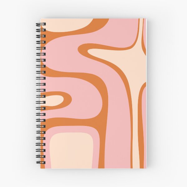 Item preview, Copacetic Retro Abstracto Naranja Rosa Crema designed and sold by kierkegaard.
