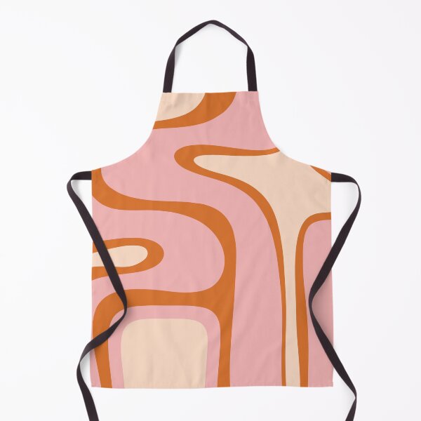Vista previa del artículo con la obra «Copacetic Retro Abstracto Naranja Rosa Crema», diseñado y vendido por kierkegaard.