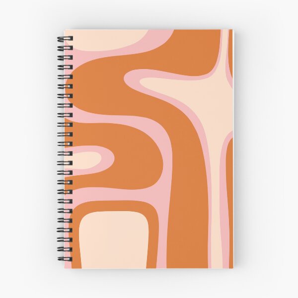 Item preview, Copacetic Retro Abstract Pink Orange Cream designed and sold by kierkegaard.